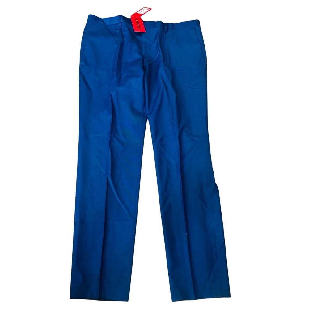 NWT HUGO BOSS Red Label Getlin231X Dress Pants Blue
Men’s Size 40R New With Tags